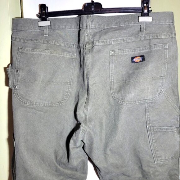 ❤️ 3 for $35 Dickies relaxed fit utility carpenter cargo work canvas pants 40x32 - Picture 4 of 8